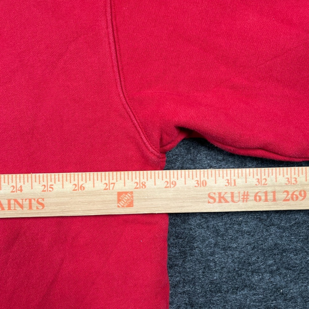 Walt Disney World Mickey Mouse Hoodie Red XXXL Embroidered Established 1971 - Picture 3 of 8